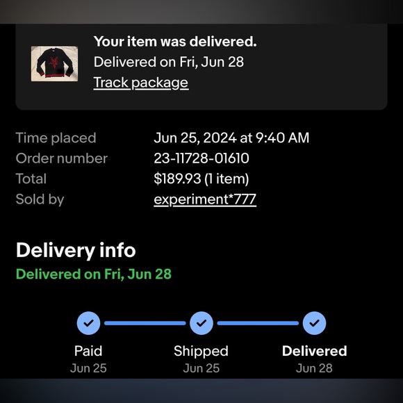 (SOLD) RARE 2001 Charm School Dropouts Baphomet Sweater - Picture 6 of 6